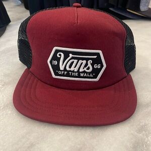 Vans hat.